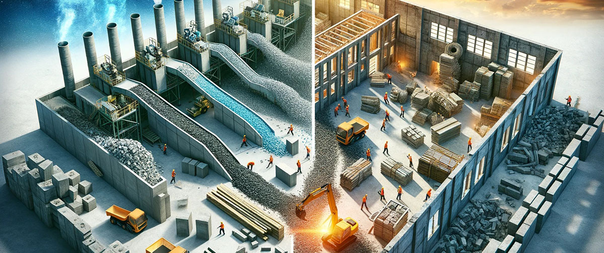 Que es más sostenible, reusar o reciclar materiales